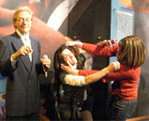 gina and patty with Barry Manilow